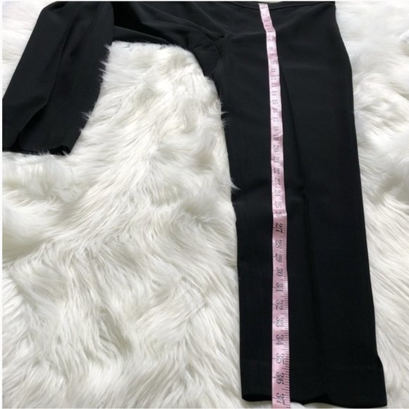 St John Black Dress Ankle Dress Pants ,size 6 - Picture 4 of 6